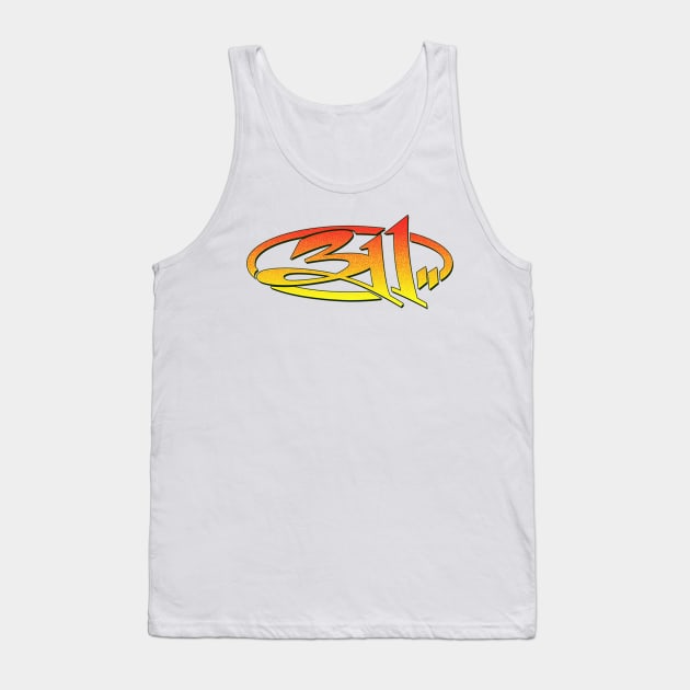 311 logo Tank Top by TRIOKURNIA